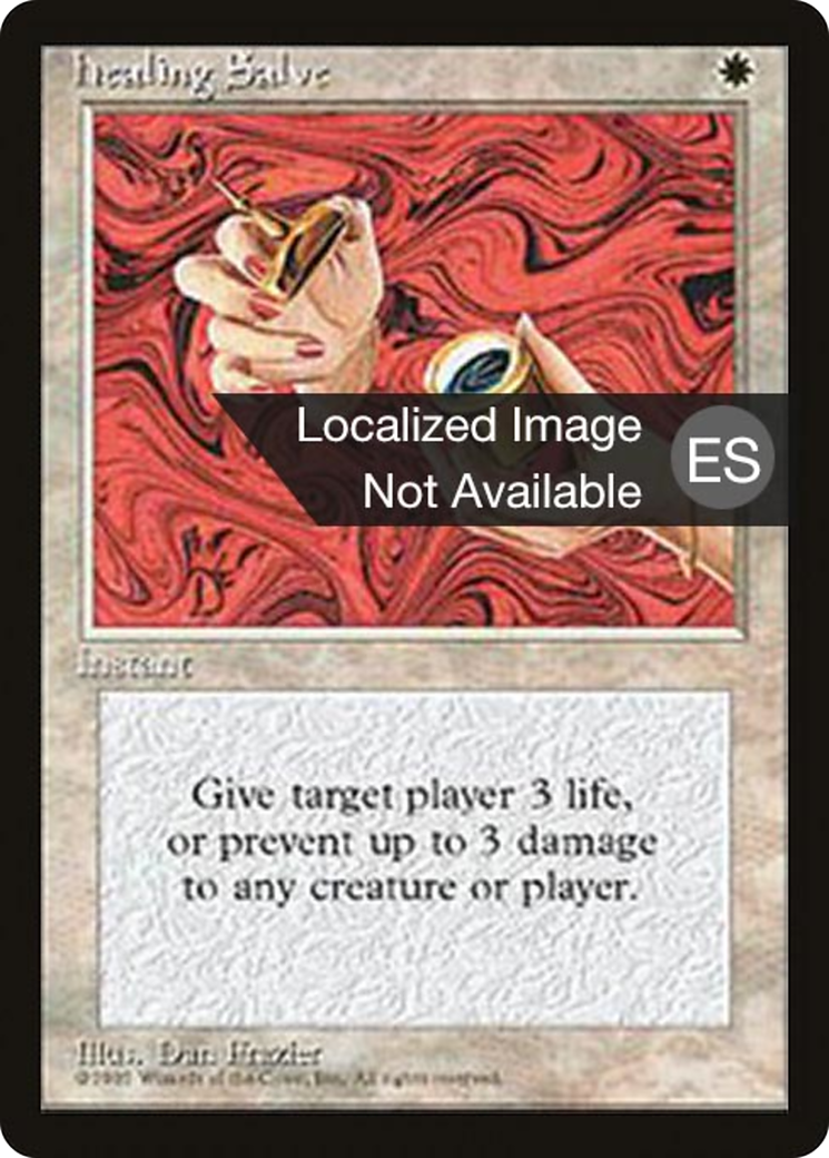Baume de guérison (4BB-028) - Quatrième édition - Bordure noire étrangère 