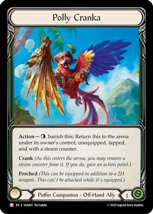 Polly Cranka (SEA003) - High Seas Rainbow Foil