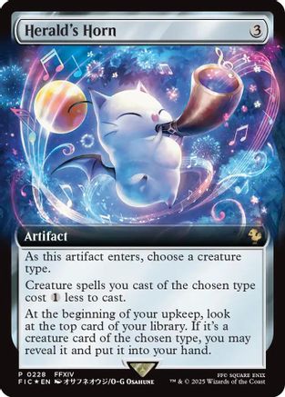 Herald's Horn (Extended Art) (BABP-228) - Buy-A-Box Promos Foil