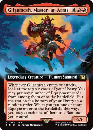 Gilgamesh, Master-at-Arms (FIN-461) - FINAL FANTASY: (Extended Art) Foil