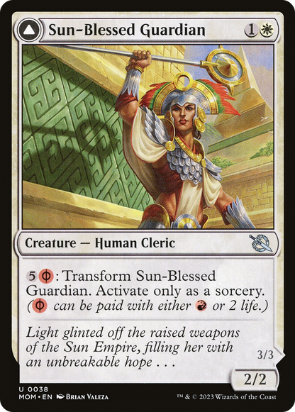 Sun-Blessed Guardian (MOM-038) - March of the Machine
