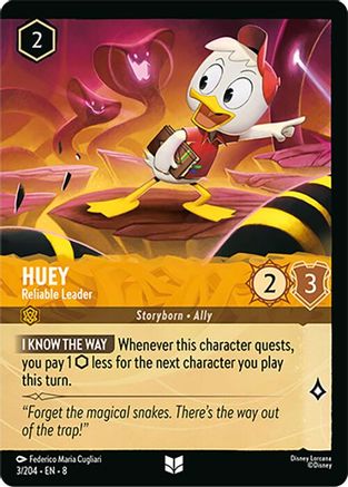 Huey - Reliable Leader (3/204) - Reign of Jafar