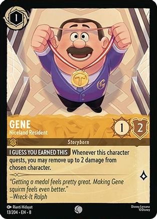 Gene - Niceland Resident (13/204) - Reign of Jafar