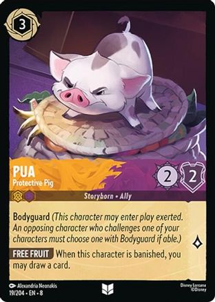 Pua - Protective Pig (19/204) - Reign of Jafar