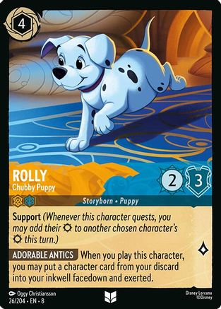 Rolly - Chubby Puppy (26/204) - Reign of Jafar Cold Foil