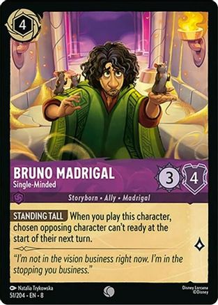 Bruno Madrigal - Single-Minded (51/204) - Reign of Jafar