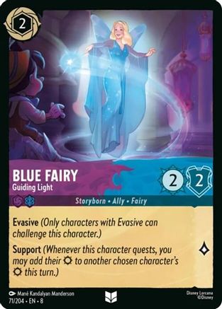 Blue Fairy - Guiding Light (71/204) - Reign of Jafar Cold Foil