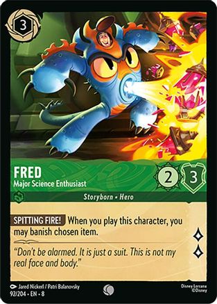 Fred - Major Science Enthusiast (92/204) - Reign of Jafar