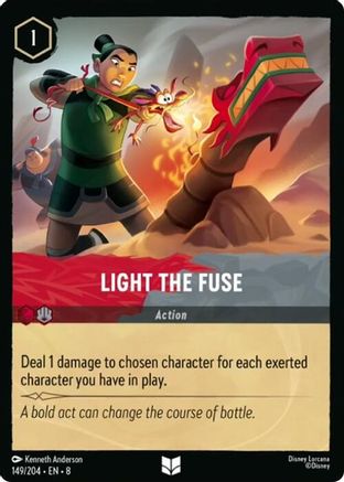 Light the Fuse (149/204) - Reign of Jafar Cold Foil