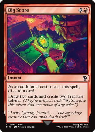 Big Score (FIC-290) - Commander: FINAL FANTASY