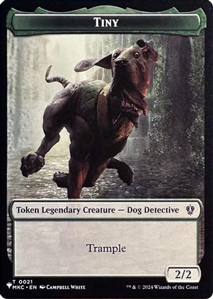 Tiny // City's Blessing Double-Sided Token (SLD-21 // 17) - Secret Lair Drop Series