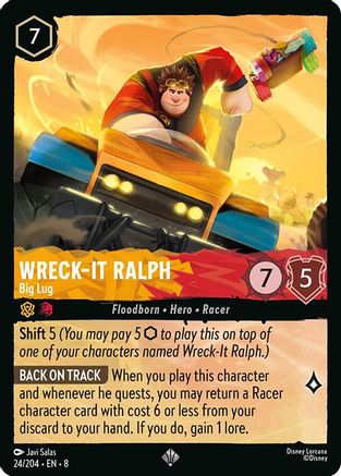 Wreck-It Ralph - Big Lug (23/204) - Reign of Jafar Cold Foil