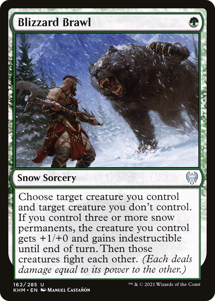 Blizzard Brawl (KHM-162) - Kaldheim : (neige) 