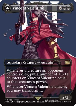 Vincent Valentine (Borderless) (FIN-383) - FINAL FANTASY (Borderless) Foil