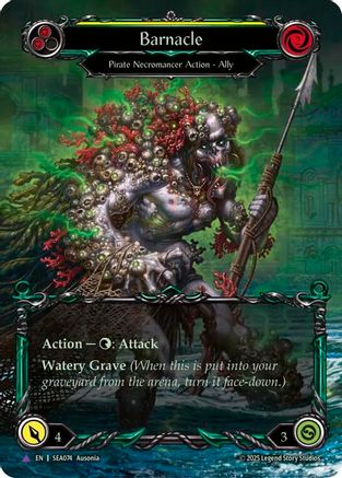 Barnacle (Marvel) (SEA074) - High Seas Cold Foil
