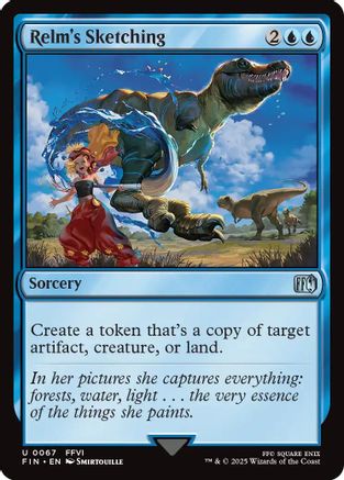 Relm's Sketching (FIN-067) - FINAL FANTASY
