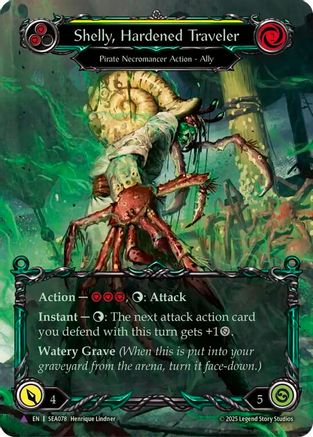 Shelly, Hardened Traveler (Marvel) (SEA078) - High Seas Cold Foil