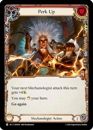 Perk Up (SEA040) - High Seas Rainbow Foil