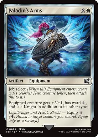 Paladin's Arms (FIN-028) - FINAL FANTASY Foil