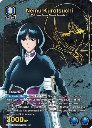 Nemu Kurotsuchi (U*) (UEX01BT/BLC-2-035) - UEX01BT BLEACH ThousandYear Blood War Vol2 Foil