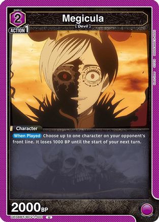 Megicula (UE08BT/BCV-1-001) - UE08BT Black Clover