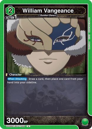 William Vangeance (UE08BT/BCV-1-054) - UE08BT Black Clover