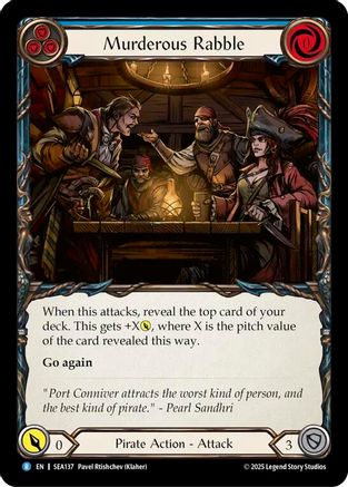 Murderous Rabble (SEA137) - High Seas Rainbow Foil