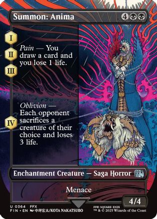 Summon: Anima (FIN-364) - FINAL FANTASY: (enchantment) (Borderless)