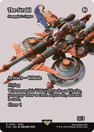 Smuggler's Copter (FCA-062) - FINAL FANTASY: Through the Ages / The Strahl (Borderless) Foil