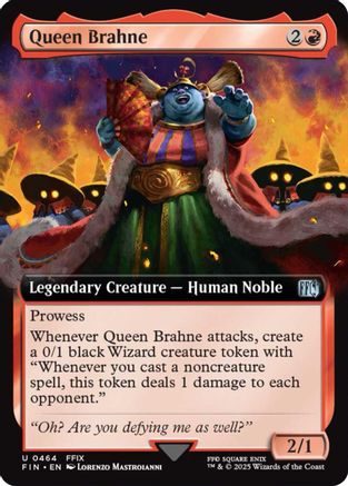 Queen Brahne (FIN-464) - FINAL FANTASY: (Extended Art) Foil