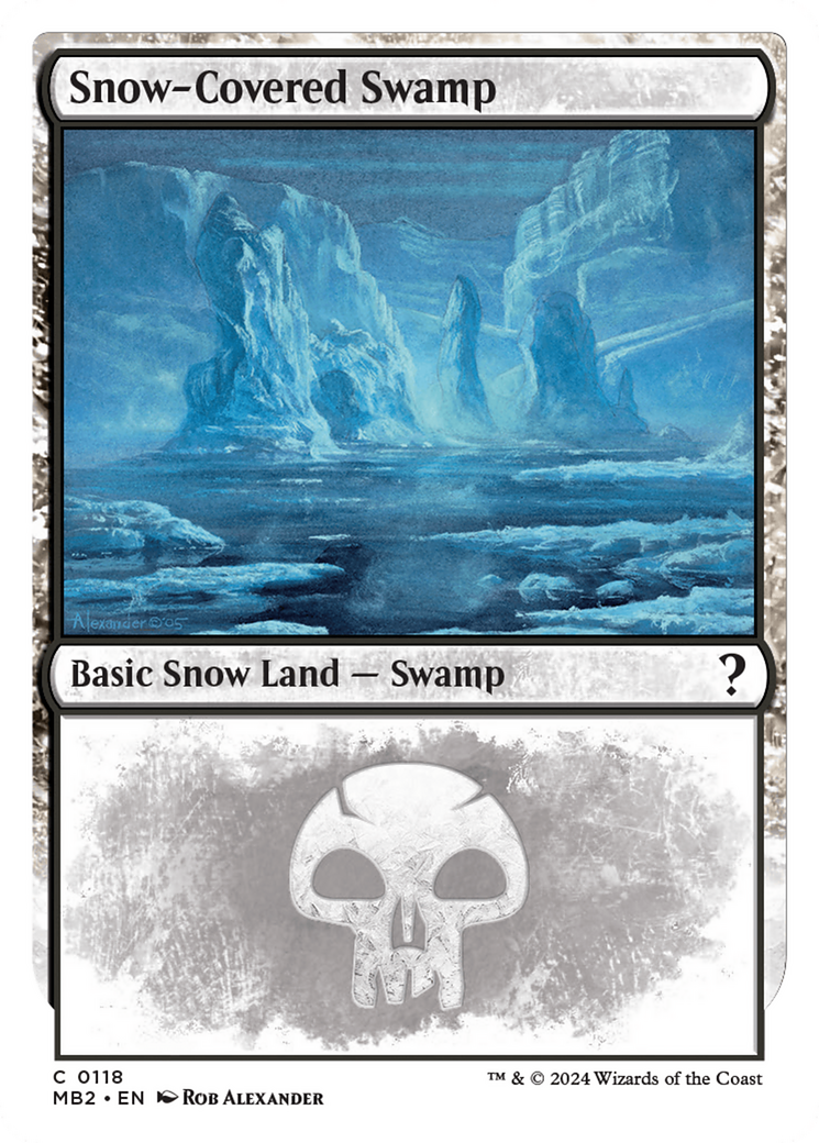 Marais enneigé (MB2-118) - Mystery Booster 2 : (neige) 