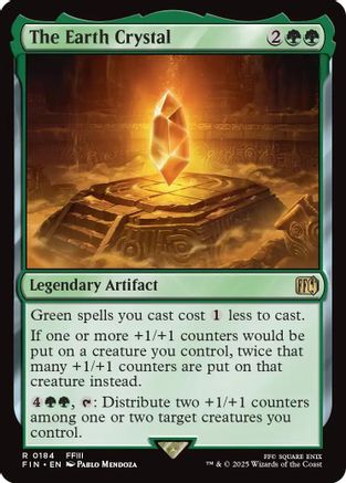 The Earth Crystal (FIN-184) - FINAL FANTASY Foil