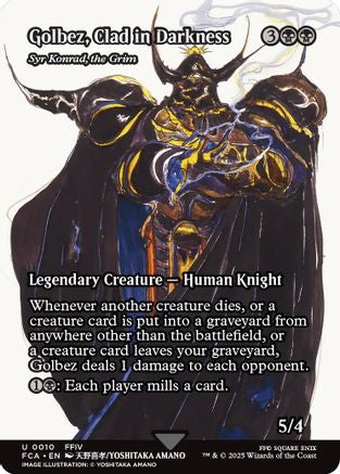 Syr Konrad, the Grim (FCA-010) - FINAL FANTASY: Through the Ages Foil