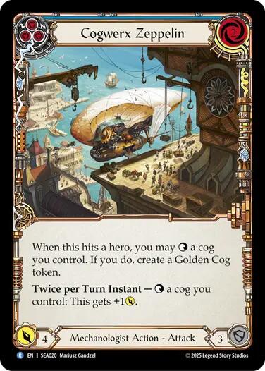 Cogwerx Zeppelin (Blue)