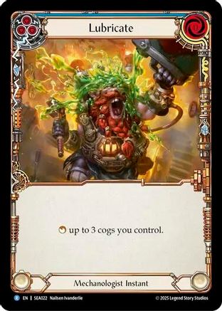 Lubricate (SEA022) - High Seas Rainbow Foil