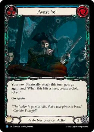 Avast Ye! (SEA056) - High Seas Rainbow Foil
