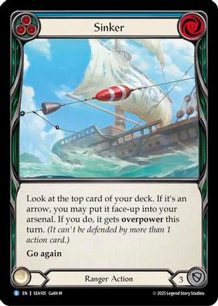 Sinker (SEA105) - High Seas Rainbow Foil