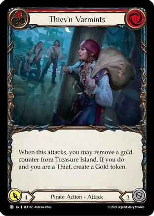 Thiev'n Varmints (SEA172) - High Seas Rainbow Foil