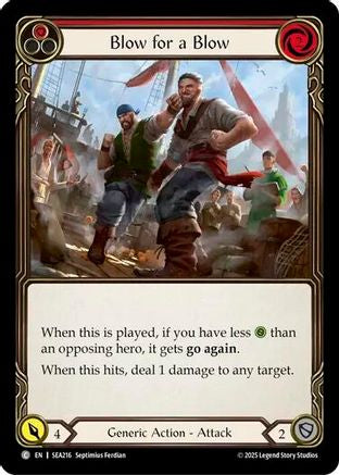 Blow for a Blow (SEA216) - High Seas Rainbow Foil