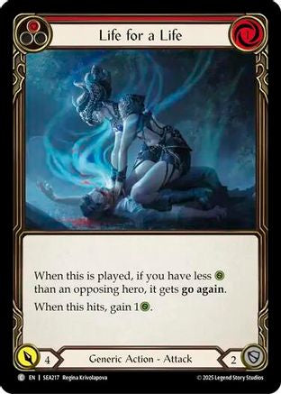 Life for a Life (Red) (SEA217) - High Seas