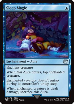Sleep Magic (FIN-074) - FINAL FANTASY: (enchantment) Foil