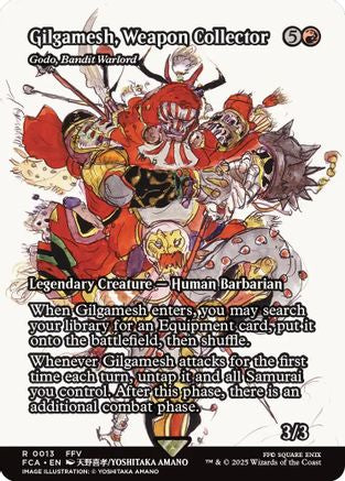 Gilgamesh, Weapon Collector - Godo, Bandit Warlord (Showcase) (FCA-013) - FINAL FANTASY: Through the Ages