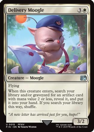Delivery Moogle (FIN-015) - FINAL FANTASY Foil