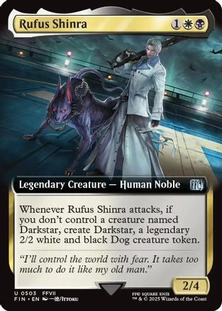Rufus Shinra (FIN-503) - FINAL FANTASY: (Extended Art) Foil