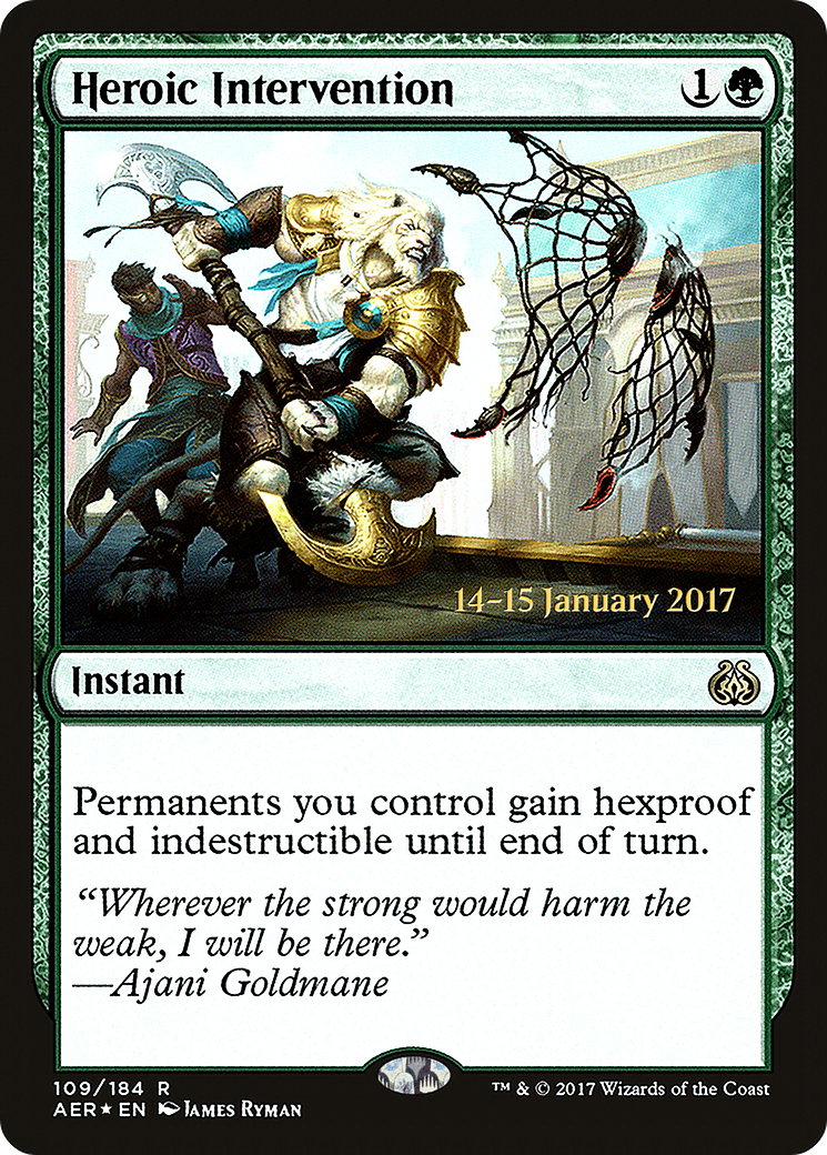 Intervention héroïque (PAER-109S) - Promotions Aether Revolt