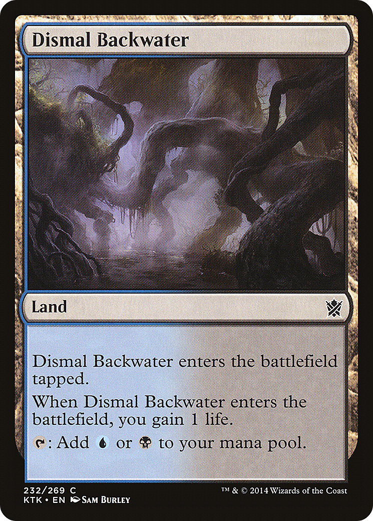Dismal Backwater (KTK-232) - Les Khans de Tarkir