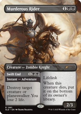 Murderous Rider (1981) (SLD-1981) - Secret Lair Drop Series