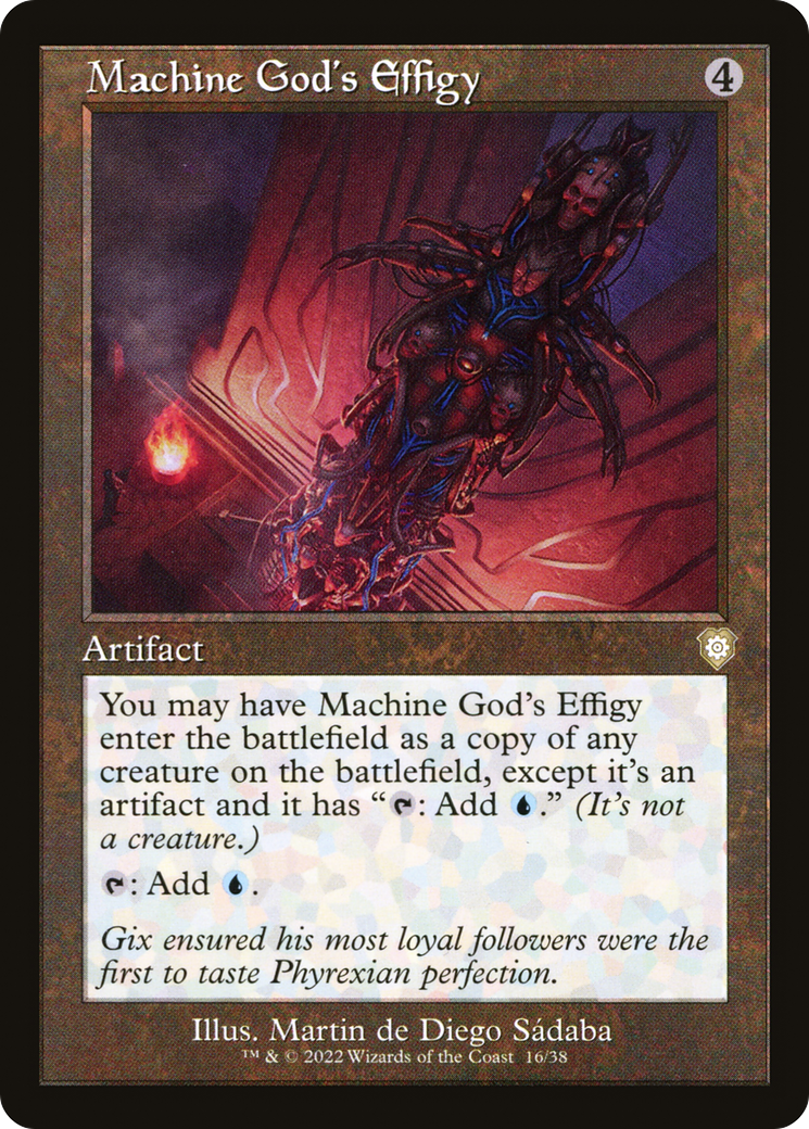 Machine God's Effigy (Retro Frame) (BRC-016) - The Brothers' War Commander