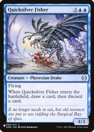 Quicksilver Fisher (LIST-066/271) - The List Reprints