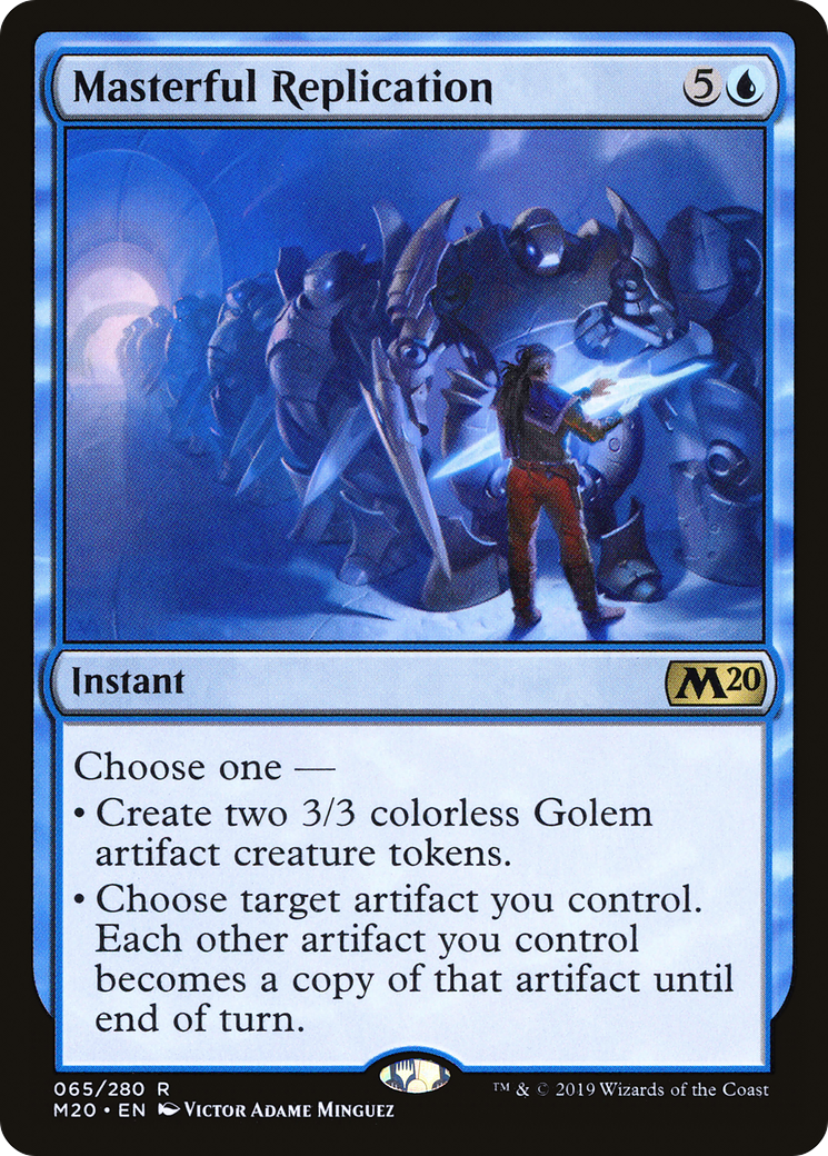 Masterful Replication (M20-065) - Core Set 2020 Foil